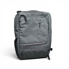 eBags Professional Slim Laptop Backpack Heathered Graphite EUC Multiple Pockets picture