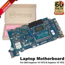Dell Inspiron 7472 7572 Motherboard i5-8250U 1.60GHz NVIDIA MX150 LA-F251P H90X8 picture
