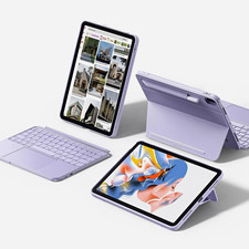 ESR for iPad Air 11 Inch Case with Keyboard M4/M3/M2, Multi-Angle Stand ,backlit picture