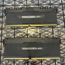 CORSAIR 16GB DDR4 2400MHz VENGEANCE LED 2x8GB CMU16GX4M2A2400C16 RAM MEMORY picture