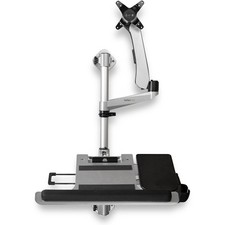 StarTech Single Monitor Adjustable Wall Mount Computer Workstation WALLSTSI1 picture
