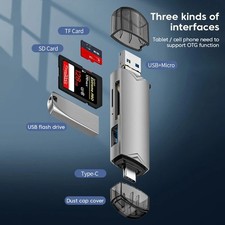 UGREEN USB C & USB 3.0 Micro SD Card and Memory Card Reader Adapter picture