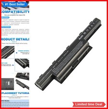 Laptop Battery 11.1V 5200mAh 58Wh 6 Cell Lithium Ion Rechargeable for Aspire picture
