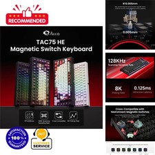 AKKO TAC75 HE Magnetic Switch Mechanical Gaming Keyboard 75% RGB USB picture