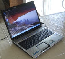 Hp Pavilion dv9410us laptop w AMD Turion 64X2@1.8GHz, 4GB RAM, 500GB HDD, Win 7 picture