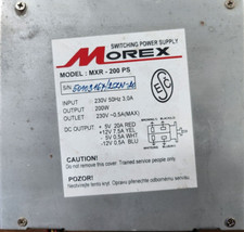 Power supply MOREX AT 200W (Molex) for Retro PC (DOS/Windows) Pentium or 486 picture