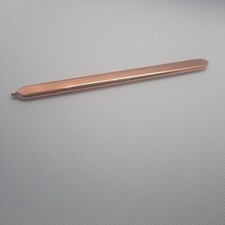 Copper Flat Heat Pipe for Cooling Laptop CPU GPU Heatsink 180mm x 8mm x 3mm picture
