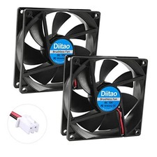 2pcs 9225 12V Computer Fan 92 x 92 x 25mm Brushless DC Cooling 92 x 25 MM 12V picture
