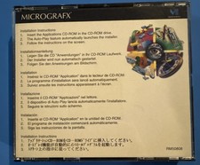 Vintage Micrografx Graphics Suite 2 (1997) 4 Disc In Case picture