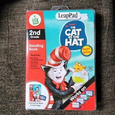 NEW LeapFrog LeapPad 2nd Grade Reading Dr. Seuss The Cat In The Hat Movie Based picture