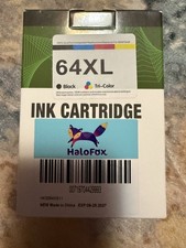 HaloFox 64XL Compatible Ink Cartridges for HP Inkjet - Black & Tri-Color picture