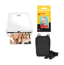 KODAK Step Wireless Mobile Photo Mini Printer (White) Go Bundle White picture