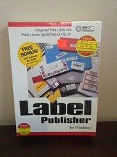 Vtg 90's New Sealed Label Publisher Windows IBM PC 3.5