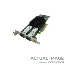 Emulex 16GB LPe31002-M6 P011324-21G Dual Port Fiber Channel Low Profile picture
