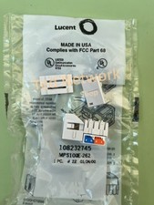 Lot 50 Commscope MPS100E-262 108232745 CAT5E Network Jack White NEW picture