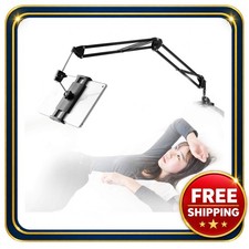 Tablet Stand Bed Mount Aluminum Adjustable 4-Joint 360 Degree Rotating picture