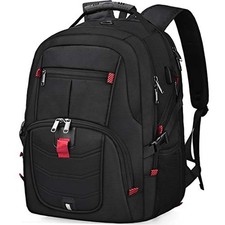 NUBILY Laptop Backpack 17 Inch Waterproof Extra Large TSA Travel Backpack Ant... picture