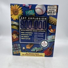 Art Explosion 800,000 Clip Art World's Finest Clip Art Factory see description  picture