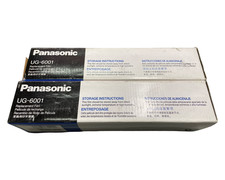 LOT OF 2 Genuine Panasonic UG-6001 Thermal Transfer Cartridge New #21 picture