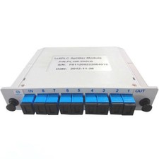 LOT OF 100 * 1X8 blade type PLC  carrier-class fiber optic splitter SC-UPC SC-PC picture