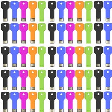 Wholesale 5/10/50/100pcs Metal Key Model Flash Drive 2GB 4GB 8GB 16GB 32GB 64GB picture