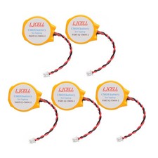 LJCELL 5PCS CMOS Battery for Intel NUC Laptop Backup PS2 PS3 BIOS RTC CR2032 ... picture