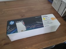 HP Genuine Original LaserJet 210A W2102A Yellow Toner Cartridge TerraJet SEALED picture