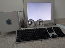 Apple Power Mac G4 Cube Complete With Monitor, Pro Mouse, Speakers, Power Supply picture