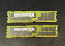 Samsung 64GB (2x32GB) DDR4 ECC Reg RDIMM PC4-2666V M393A4K40BB2-CTD7Y picture