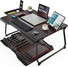 Laptop Desk for Bed, Xx-Large Foldable Bed Tray Table, 25.6
