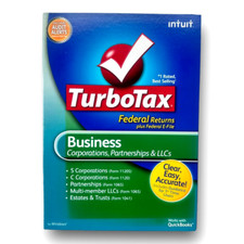 TURBOTAX BUSINESS 2010: Corporations, Partnerships & LLC'S Federal & E-File picture