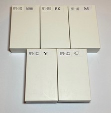 PFI-102 Ink Tank 5-Pack 130ml PFI102 Ink Cartridges Compatible with Canon image picture