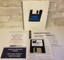 Medisoft Codes On Disk Windows 1995 3.x Manual Specialty Pediatrics 1999 Vintage picture