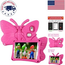 Alcatel Joy Tab 2 Kids Case - Cute Butterfly Shockproof & Lightweight Protection picture