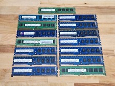 Lot of 15 Mixed Memory 60GB (15x4GB) 2Rx8 PC3-12800U DDR3 Desktop picture