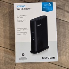 Netgear AX1600 WiFi 6 Router Dual-Band 4-Stream 1.6Gbps Coverage 1500sq ft RAX5 picture