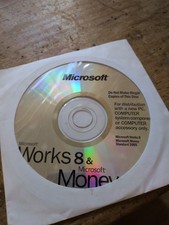 Microsoft Works 8 & Money CD, New Factory Sealed, Office 2003 Trial, Product Key picture