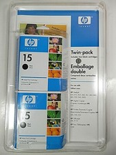 New ~ HP Invent Cartridges 15 Black Twin-Pack - Exp. Oct. 2006  picture