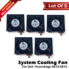 Lot of 5 Dell Redundant System Cooling Fan for PowerEdge R810/R815 419VC picture