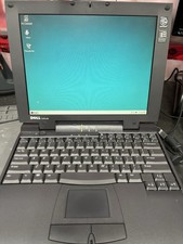 Retro Laptop DOS Windows 95  DELL latitude CP M233ST 233Mhz 32MB Vintage Works picture