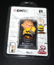 New Charlie Brown Flash Drive Peanuts Emtec 8GB  Memory Stick 2.0 YS10= picture