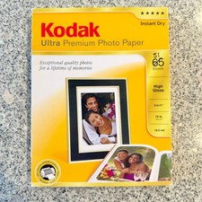 Kodak Ultra Premium Photo Paper High Gloss Instant Dry 51 SHEETS Letter 76-lb picture