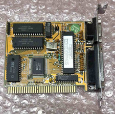 Vintage 1989 Great Tek MGP 8-bit ISA SiS monochrome graphics card+ parallel port picture