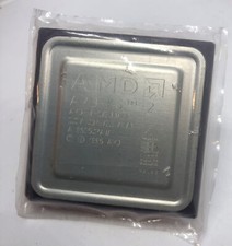 300mhz AMD-K6-2 300AFR 100/66 CPU Super Socket 7 2.2v core 3.3v K6-II Vintage picture