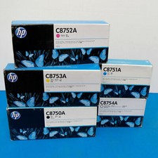 HP OEM 5/C Set C8750A C8751A C8752A C8753A C8754A 775 ml Ink MFP CM8060 CM8050 picture