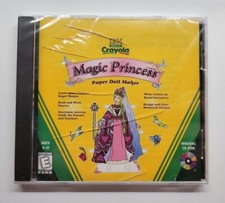 Crayola: Magic Princess - Paper Doll Maker (PC CD-ROM, 1998) picture