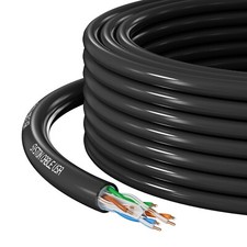 Syston Direct Burial Cat6e Ethernet Cable 600MHz Outside Plant Rated-100ft 250ft picture