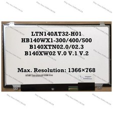 LTN140AT32-H01 HB140WX1-300/400/500 B140XTN02.0/02.3 B140XW02 V.0 V.1 V.2 LCD picture