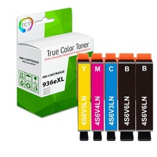 5PK TCT Premium 936XL B C Y M for Compatible HP OfficeJet 9110 Ink Cartridge picture