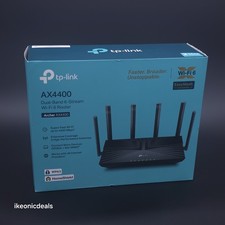 TP-Link Archer AX4400 Mesh Dual Band 6-Stream Router - Black - Open Box picture